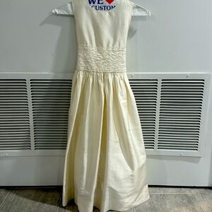 Size 7 ivory couture ivory communion dress